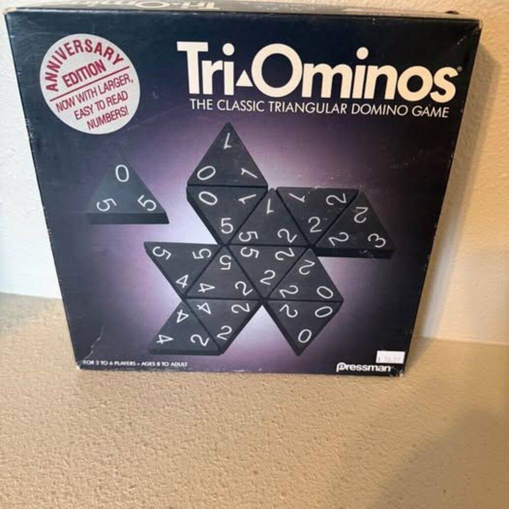 Pressman Tri-Ominos Anniversary Edition 1993